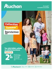 T-Shirt Angebote im Prospekt "Collection Summer* Inextenso" von Auchan Hypermarché auf Seite 1