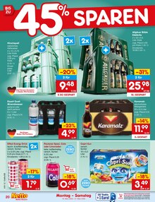 Energydrink im Netto Marken-Discount Prospekt "Aktuelle Angebote" mit 64 Seiten (Aalen)