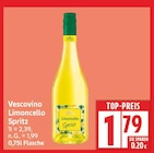 Limoncello Spritz von Vescovino für 1,79 € bei EDEKA im Angebot Limoncello Spritz von Vescovino im aktuellen EDEKA Prospekt