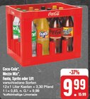 EDEKA - Coca-Cola, Mezzo Mix, Fanta, Sprite oder Lift Angebot im Prospekt Coca-Cola, Mezzo Mix, Fanta, Sprite oder Lift bei EDEKA im Prospekt "" für 9,99 €