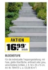 Blockstufe im aktuellen OBI Prospekt für 16,99 €