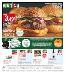 Prospectus Supermarchés Match de la semaine "C'EST TOUS LES JOURS LE MARCHÉ" avec 1 pages, valide du 16/04/2024 au 28/04/2024 pour Villerupt et alentours