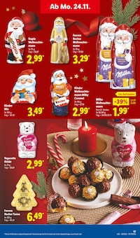 Milka im aktuellen Lidl Prospekt (Frankfurt (Main)) Milka im Lidl Prospekt "LIDL LOHNT SICH" mit 30 Seiten (Frankfurt (Main))