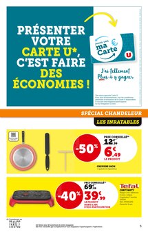 Promo Ménagère dans le catalogue Hyper U du moment à la page 5