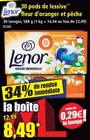 Lessive Universelle Fleur d’oranger et pêche - Lenor dans le catalogue Norma