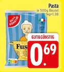 Pasta im Angebot bei EDEKA in Straubing Pasta Angebote von GUT&GÜNSTIG bei EDEKA Straubing für 0,69 €
