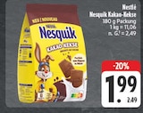 EDEKA Zwickau - Nesquik Kakao-Kekse Angebot im Prospekt Nesquik Kakao-Kekse bei EDEKA im Zwickau Prospekt für 1,99 €