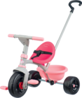 Tricycle confort cerise & capucine - Mov'ngo - JouéClub à Orléans Tricycle confort cerise & capucine - Mov'ngo en promo chez JouéClub Orléans à 44,99 €