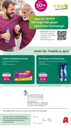 mea - meine apotheke Prospekt für Essen: "Unsere April-Angebote", 4 Seiten, 01.04.2026 - 30.04.2026