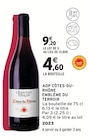 AOP Côtes-du-Rhône à Intermarché Super dans Montlivault