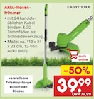 Akku-Rasentrimmer Angebote von EASYMAXX bei Netto Marken-Discount Moers für 39,99 €