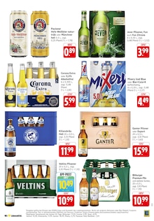 Bier im EDEKA Prospekt "Aktuelle Angebote" mit 32 Seiten (Lörrach)