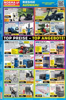 Bohrmaschine im Norma Prospekt "Mehr fürs Geld" mit 21 Seiten (München)