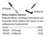 Weber-Stephen Zubehör von  im aktuellen Holz Possling Prospekt für 26,95 €