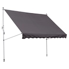 POCO - Klemm-Markise grau B/H/L: ca. 300x280x150 cm Angebot im Prospekt Klemm-Markise grau B/H/L: ca. 300x280x150 cm bei POCO im Prospekt für 82,99 €