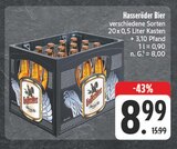 Bier im Angebot bei EDEKA in Freiberg Bier Angebote von Hasseröder bei EDEKA Freiberg für 8,99 €