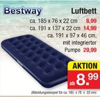Luftbett Angebote von Bestway bei Zimmermann Wiesbaden für 8,99 €