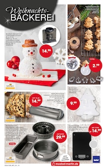 Backzubehör im Möbel Martin Prospekt "ZEIT FÜR WEIHNACHTS-ZAUBER" mit 24 Seiten (Mainz)