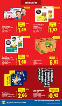 Catalogue Lidl, 29/05/2025 - 04/06/2025, Coup d'envoi sur les promos !, 90 pages Prospectus Lidl en cours, "Coup d'envoi sur les promos !", 90 pages