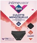 Culotte menstruelle - NANA en promo à 9,90 € chez Supermarchés Match Culotte menstruelle - NANA dans le catalogue Supermarchés Match