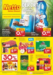 Netto Marken-Discount Prospekt "Aktuelle Angebote" für Ulm, 47 Seiten, 20.03.2023 - 25.03.2023