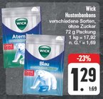 Hustenbonbons Angebote von Wick bei EDEKA Aalen für 1,29 €