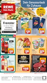 Cola im REWE Prospekt in Ascheberg Aktueller REWE Prospekt mit Cola, "Dein Markt", Seite 1