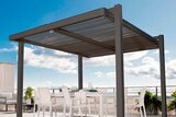 Pergola bioclimatique PERSEA - Naterial en promo chez Weldom Carpentras à 1 590,00 €