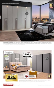 Schwebetürenschrank Angebot im aktuellen Segmüller Prospekt auf Seite 28