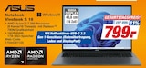 expert Elsterwerda - Notebook Vivobook S 16 Angebot im Prospekt Notebook Vivobook S 16 bei expert im Elsterwerda Prospekt für 799,00 €