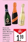 Sekt, Prosecco im Angebot bei Marktkauf in Neu-Ulm Sekt, Prosecco Angebote von Fürst von Metternich, Mionetto, Freixenet bei Marktkauf Neu-Ulm für 1,99 €