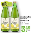 Bio Zitronen Direktsaft bei E center im Kuppenheim Prospekt für 3,49 €