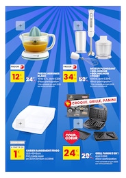 Prix et réduction Presse-Agrumes Électrique dans le prospectus Stokomani en cours Offre Presse-Agrumes Électrique dans le catalogue Stokomani du moment à la page 7