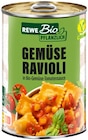 Gemüseravioli im Angebot bei REWE in Chemnitz Gemüseravioli Angebote von REWE Bio pflanzlich bei REWE Chemnitz für 1,79 €