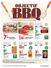 Promos Viande dans le catalogue "OBJECTIF BBQ" de Auchan Hypermarché Viande en promo dans le catalogue Auchan Hypermarché à la page 2