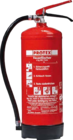 Pulverfeuerlöscher 6 kg mit Manometer Angebote von Protex bei Globus-Baumarkt Leonberg für 27,00 €