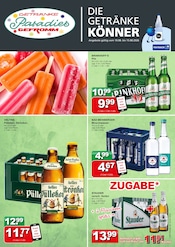 Aktueller Getränke Paradies Prospekt mit Bier, "DIE GETRÄNKEKÖNNER", Seite 1