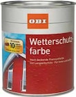 Wetterschutzfarbe von OBI im aktuellen OBI Prospekt