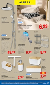 Überkopfbrause-Set im aktuellen Lidl Prospekt (Frankfurt (Main)) Überkopfbrause-Set im Lidl Prospekt "LIDL LOHNT SICH" mit 71 Seiten (Frankfurt (Main))