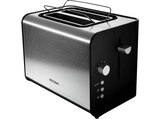 KTO 120 Toaster Edelstahl/Schwarz (870 Watt, Schlitze: 2) bei MediaMarkt Saturn im Prospekt "" für 26,99 €