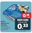 Markant Nordwest Dörpen - Joghurt mit der Ecke Angebot im Prospekt Joghurt mit der Ecke bei Markant Nordwest im Dörpen Prospekt für 0,33 €