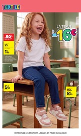 Promos Chaussures dans le catalogue "L'ÉTÉ À LA PLAGE, LA RENTRÉE À LA PAGE." de Carrefour Market Chaussures en promo dans le catalogue Carrefour Market à la page 20