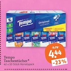 Taschentücher von Tempo im aktuellen tegut Prospekt für 4,44 €