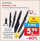 Messerset von GOURMETMAXX für 5,99 € bei Netto Marken-Discount im Angebot Messerset von GOURMETMAXX im aktuellen Netto Marken-Discount Prospekt