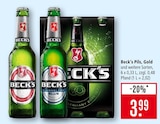 Pils im Angebot bei Marktkauf in Leinfelden-Echterdingen Pils Angebote von Beck's bei Marktkauf Leinfelden-Echterdingen für 3,99 €