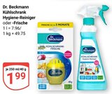 Kühlschrank Hygiene-Reiniger Angebote von Dr. Beckmann bei GLOBUS Bruchsal für 1,99 €