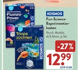 Fun-Science-Experimentierkasten im ALDI SÜD Prospekt Fun-Science-Experimentierkasten von Kosmos im aktuellen ALDI SÜD Prospekt für 12,99 €