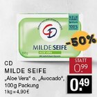 Milde Seife Aloe Vera Angebote von CD bei E center Düsseldorf für 0,49 €