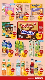 Snickers im Penny Prospekt in Regensburg Aktueller Penny Prospekt mit Snickers, "Wer günstig will, muss Penny.", Seite 39
