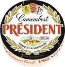 Camembert 20% M.G. - PRÉSIDENT en promo chez Casino Supermarchés Valence à 1,30 €